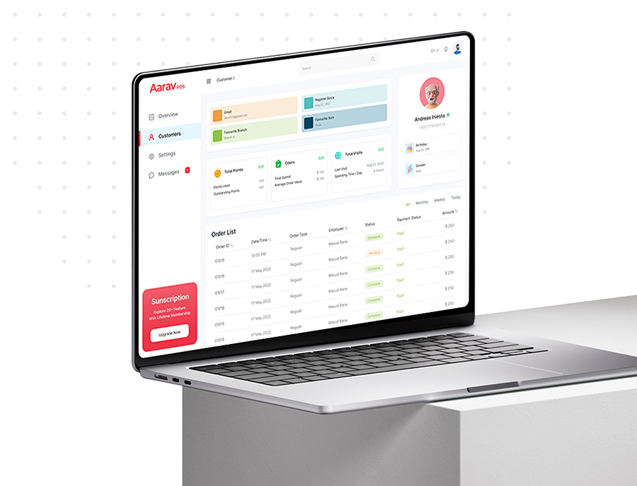 aarav POS Nail Salon POS